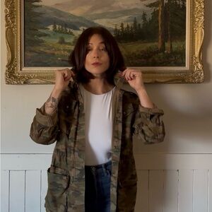 Banana Republic Camouflage Women's Jacket